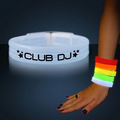 60 Day Custom White Thick Glow Bracelet Bangles